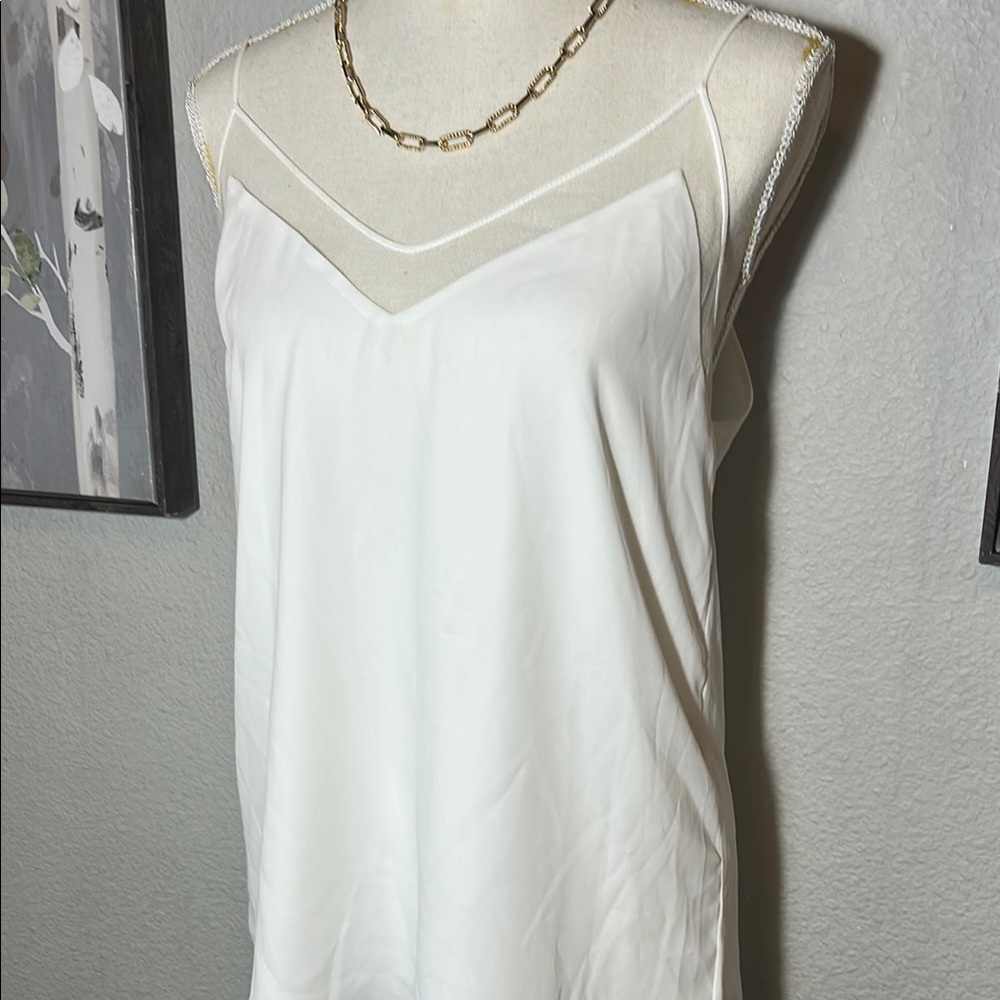 Babaton Cream Sleeveless Camisole Top
